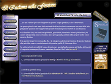 Tablet Screenshot of ilrealismonellafinzione.net